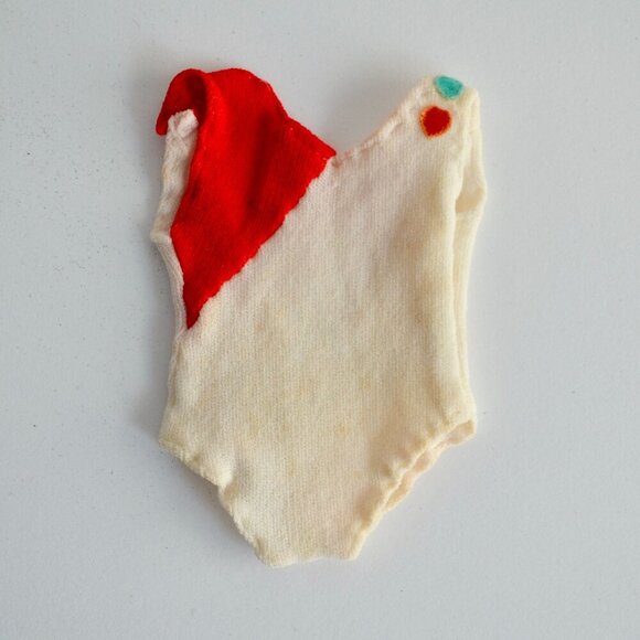 Mattel Barbie Leotard Red White - Picture 1 of 2